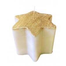 Christmas Star Candle 12Χ10cm.