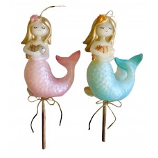Mermaid Easter Candle 13X18cm.