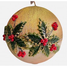 MISTLETOE GIANT BALL A' CANDLE 